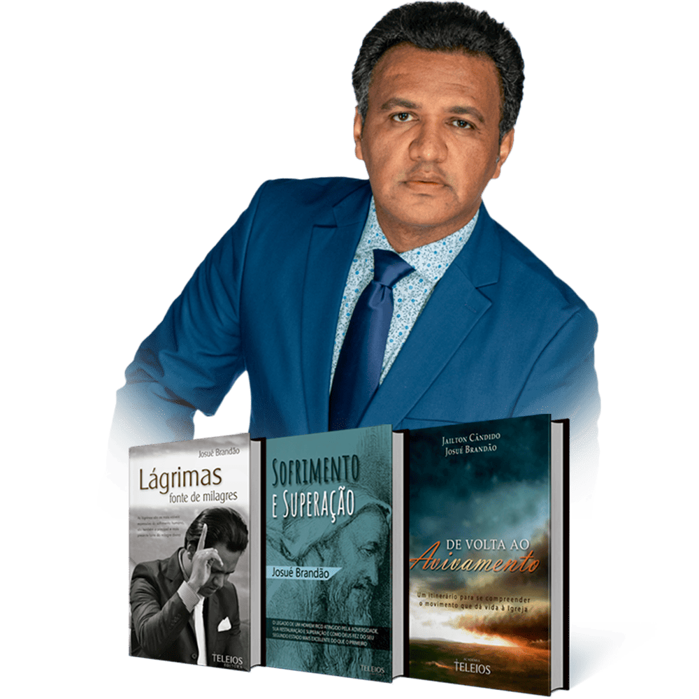 Kit 3 Livros com Pr. Josué Brandão